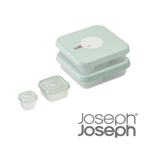 《Joseph Joseph英國創意餐廚》轉鮮日期寶寶副食品保存盒十五件組-81045