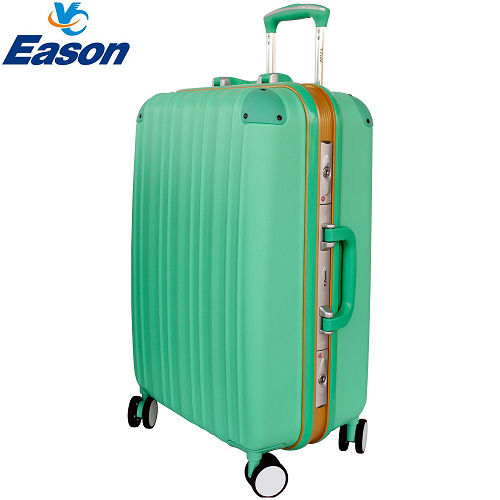 【YC Eason】典雅輕量鋁框ABS行李箱(28吋-浩克綠)