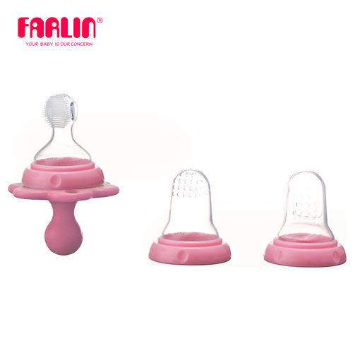 【Farlin】棒棒糖換水咬牙固齒器 - 粉紅