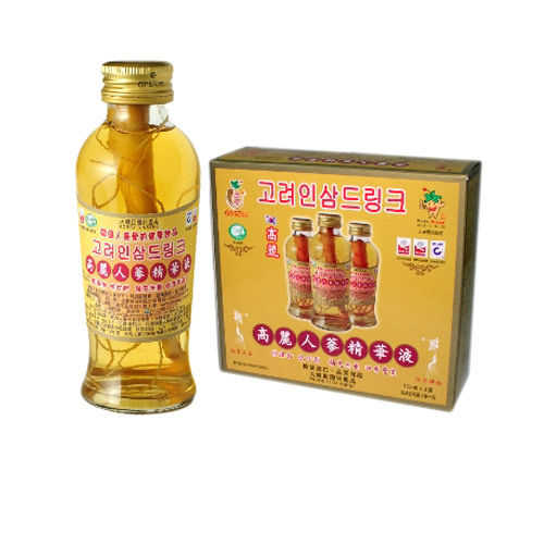 金蔘-韓國高麗人蔘精華液(120ml*3瓶 共1盒)