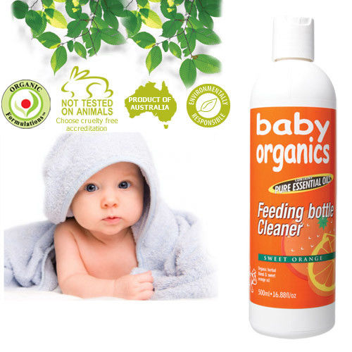 澳洲原裝 Baby Organics 寶寶奶瓶用品清洗劑 500ml (澳洲ACO有機配方)