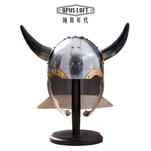 OPUS LOFT純真年代 復古維京海盜頭盔模型(含立架) IR-80581