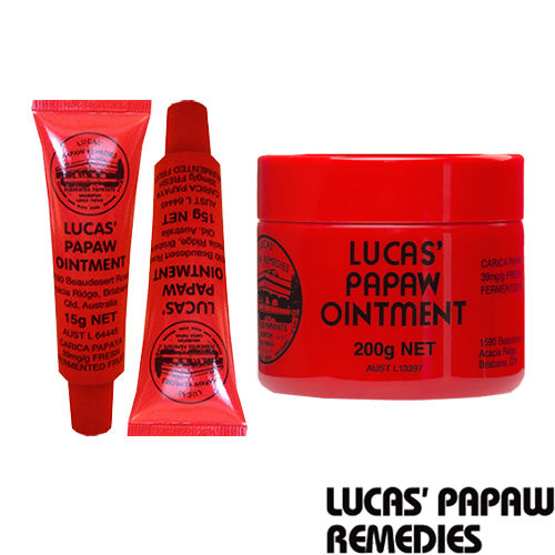 Lucas Papaw護唇膏X2＋木瓜膏（15克X2＋200克）