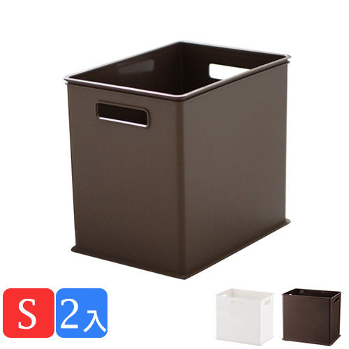 《舒適屋》簡約日系塑膠收納盒/整理箱-S(3款可選)(2入組)