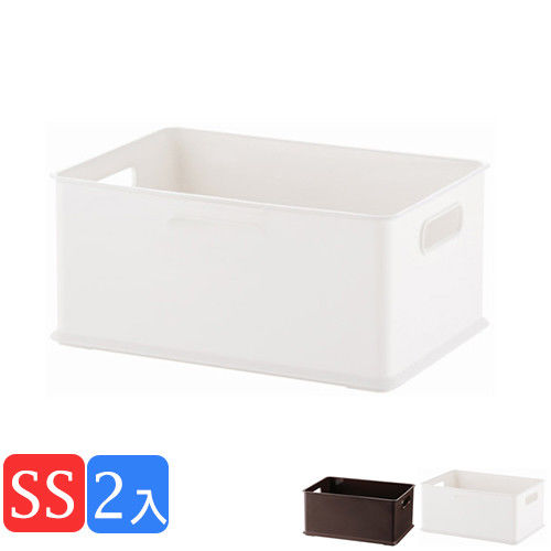 《舒適屋》簡約日系塑膠收納盒/整理箱-SS(3款可選)(2入組)