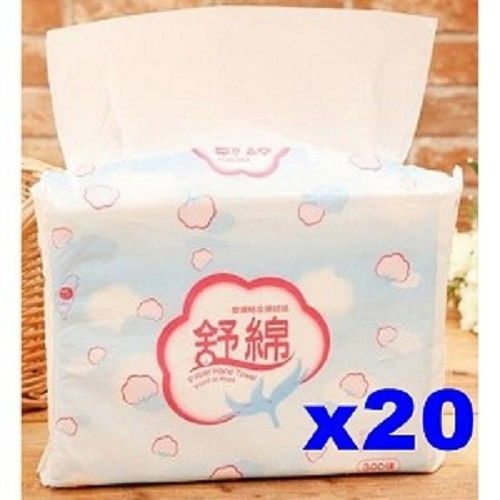 【舒綿】廚房紙巾柔韌超吸油雙層(150抽X20包/箱)