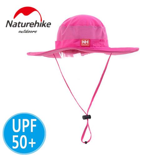 【Naturehike】UPF50+經典款速乾透氣漁夫帽/遮陽帽/防曬帽(粉色)