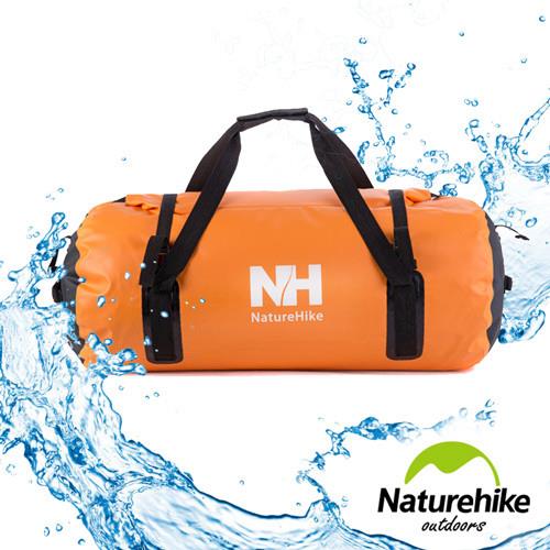 Naturehike 600D大容量裝備收納防水包 肩背包60L(橙色)