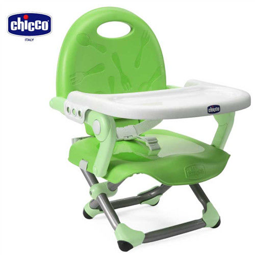 chicco-Pocket snack攜帶式輕巧餐椅座墊-萊姆綠