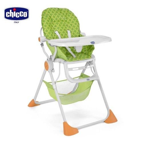 chicco-Pocket Lunch 輕巧高腳餐椅-翠綠