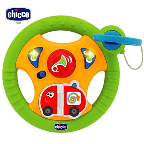 chicco-轉轉方向盤推車玩具