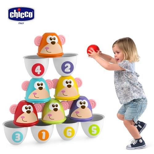 chicco-二合一體能運動保齡球遊戲組