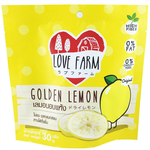 【LOVE FARM】就是愛檸檬 黃金檸檬乾 30gx12包 (原味x12)