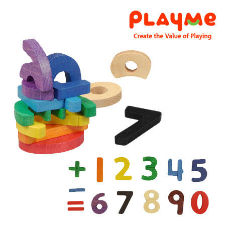 【PlayMe】數字疊疊樂-數字學習堆疊桌遊