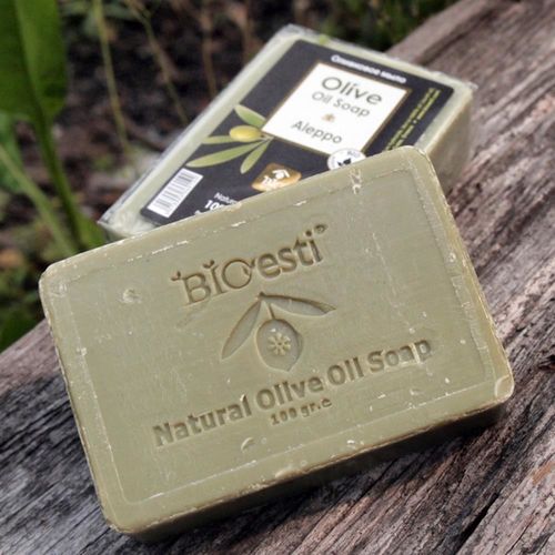 希臘BIOESTI-高純度頂級阿勒坡桂冠美膚皂100克 (20入組)
