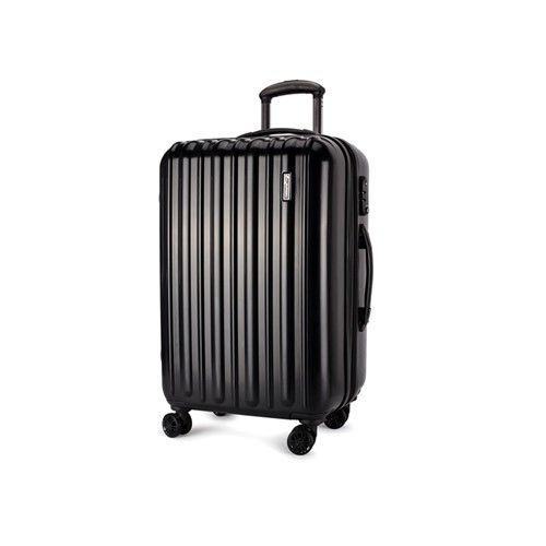 【SUMDEX】鏡面行李箱/登機箱20吋-黑色(SWR-783BK)-贈【imQ】專利環保多功能收納袋(款式隨機出貨)