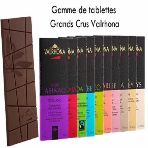 【VALRHONA】 產地巧克力片超值四重奏組合-( 70%Guanaja+40%Jivara+32% Dulcey+33% Opalys)-70g片裝