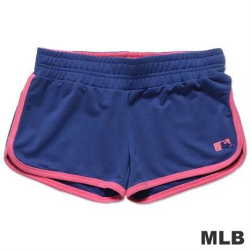 MLB-美國職棒大聯盟迷你運動短褲-藍(女)