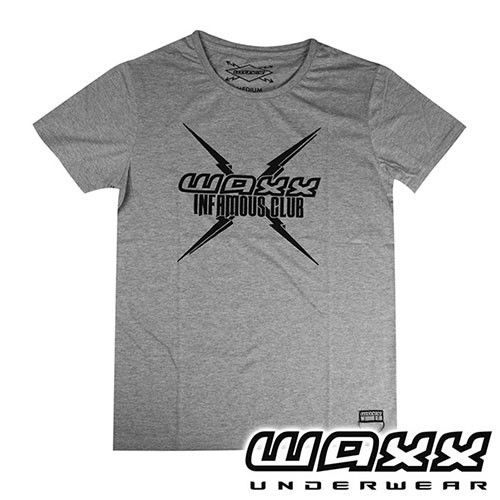 《WAXX》潮T系列-閃電風暴設計圓領短袖T恤