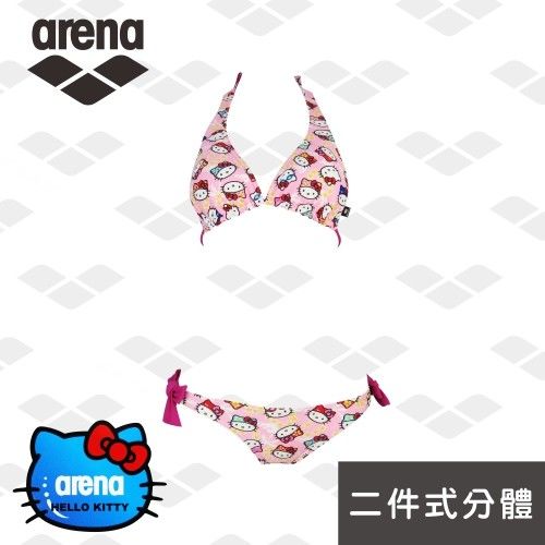 arena x Hello Kitty海灘比基尼泳衣ARKT303WA二件式