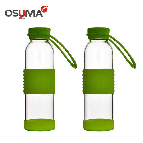 【OSUMA】時尚玻璃隨身瓶 HY-505二入