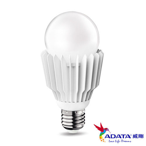 威剛ADATA LED燈泡 12W 全電壓 CNS認證 4入 白/黃光 (5/22~6/3 期間加送Cel-Derma面膜八片)