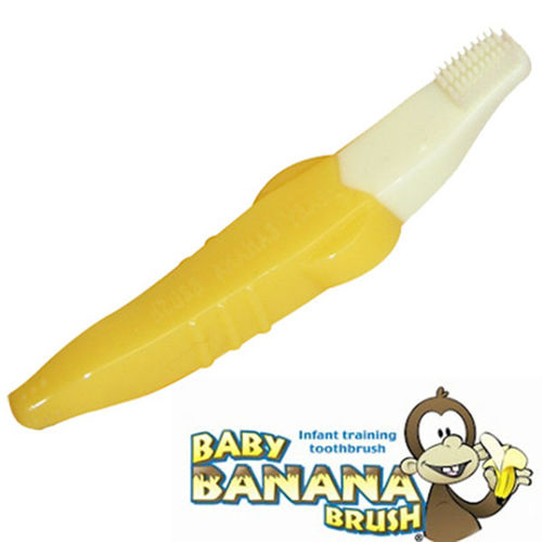 美國Baby Banana Brush 香蕉造型軟性學習牙刷