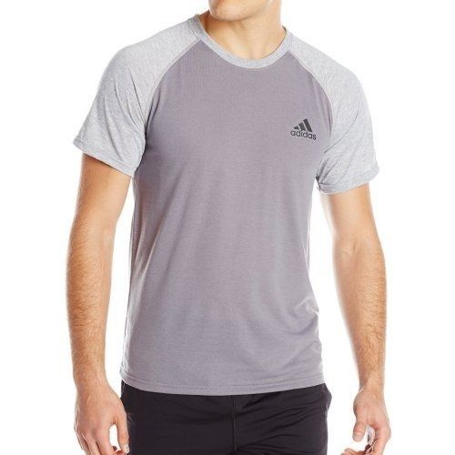 【Adidas】2016男時尚透氣極限雙灰色短袖圓領ㄒ恤(預購)