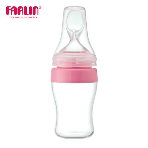 【Farlin】柔感矽膠擠壓餵食器