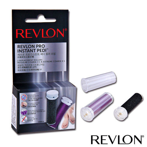 Revlon 抗菌速效去腳皮機混合滾軸補充裝(2入/盒) Revlon PRO Instant Pedi™ mixed replacement roller pack