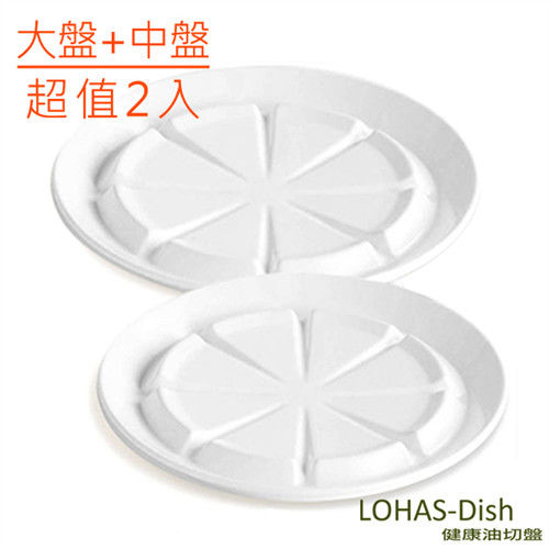 Zaport-健康油切盤 LOHAS-Dish(8吋+10吋)
