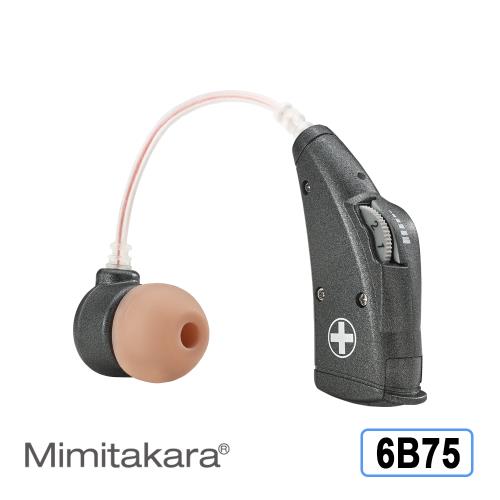 耳寶 助聽器(未滅菌) Mimitakara 電池式耳掛型助聽器 晶鑽黑 6B75