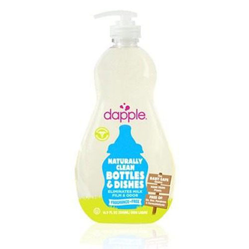 美國Dapple奶瓶及餐具清潔液-無香精500ML