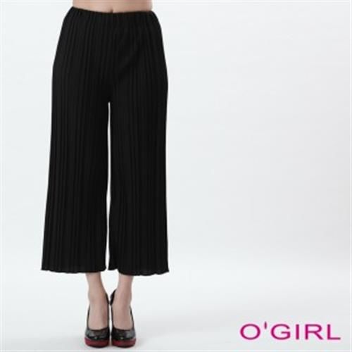 【OGIRL】慵懶有型寬管褲