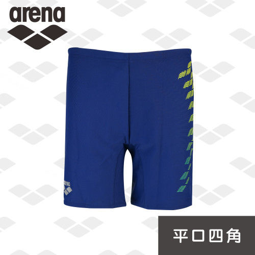 【限量】arena 男童 平口四角泳褲 萊卡舒適帶內襯 速乾 官方正品 JMS5473JA