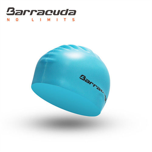 美國巴洛酷達Barracuda成人矽膠泳帽-淺藍
