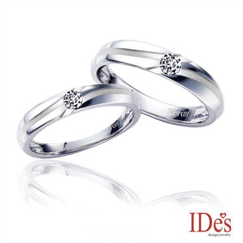 IDes design 永恆系列鑽石對戒-預購
