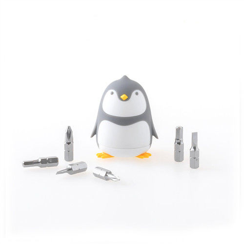 【Zakka雜貨網】 企鵝療癒系創意手工具基本款-灰色