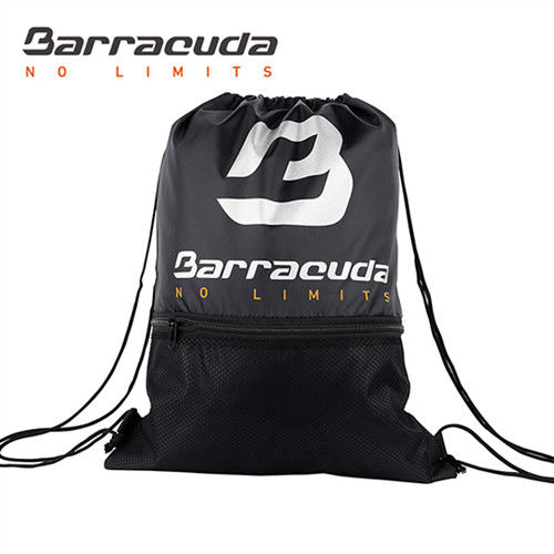 美國巴洛酷達Barracuda黑印大B網袋-便攜式束口袋