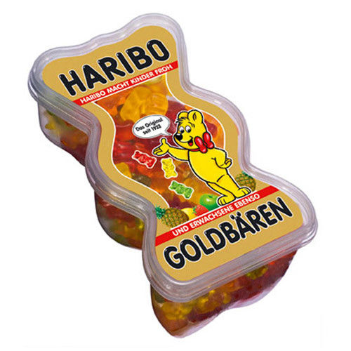 【哈瑞寶 HARIBO】 金熊盒裝水果風味Q軟糖450g×3入