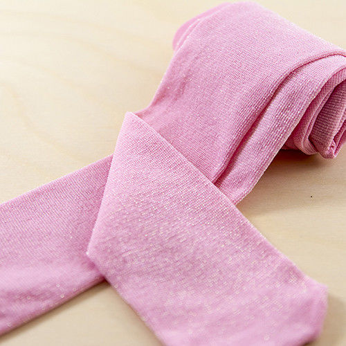 【公主童襪Princesstights】珍珠粉紅蔥兒童褲襪（0-12歲)