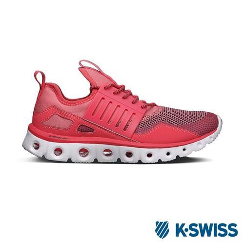 K-Swiss Tubes Runner CMF輕量訓練鞋-女珊瑚粉/白