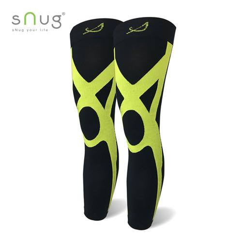 【SNUG運動壓縮系列】運動壓縮全腿套 （亮綠 S/M/L/XL/XXL/3XL）