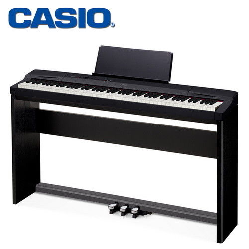 【CASIO 卡西歐】PRIVIA系列 PX-160 可攜帶式 88鍵數位電鋼琴 (兩色可選)