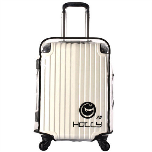 PUSH! 旅遊用品 ABS.PVC全透明行李箱拉杆箱專用防水保護套 防塵套 箱套 拖運28吋套S39