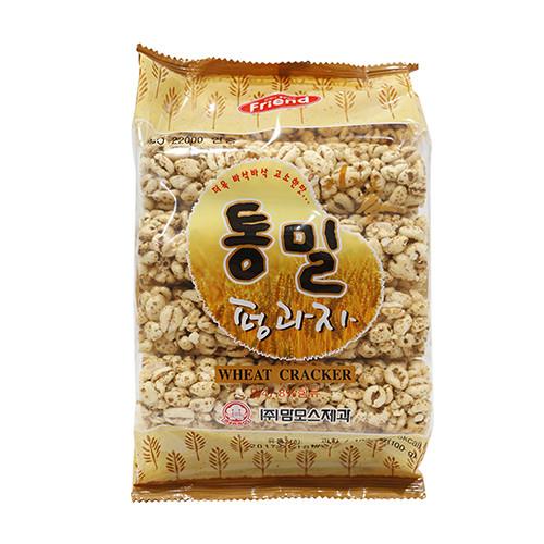 韓國長毛象mammos 小麥米香餅(100g 9支入)