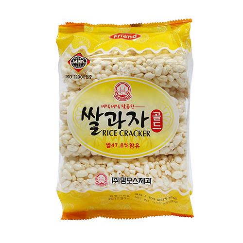 韓國長毛象mammos 米香餅(100g 9支入)