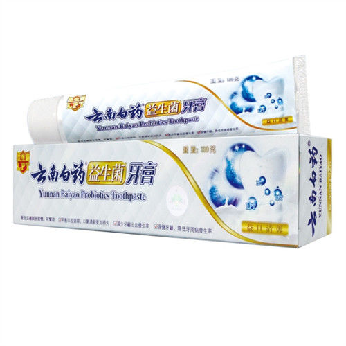雲南白藥益生菌牙膏-益口清馨牙膏100G×6入