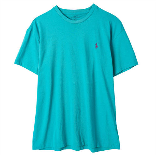 Ralph  Lauren 男士短袖圓領T恤經典款 湖水綠(S-XL)