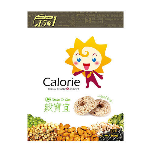 Calorie 卡路里－『穀寶宜』穀物餅 5包組